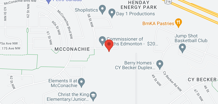 map of 5635 175 ave NW